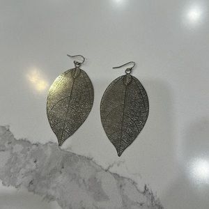 Leaf Drop Earrings